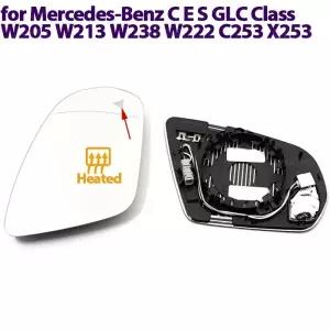 사각지대 열선 투명 백미러 유리 렌즈 메르세데스 호환 벤츠 호환 C E S GLC 클래스 W205 W222 W213 X253
