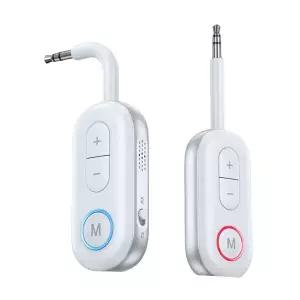 2In 1 오디오 송신기 수신기 3.5mm AUX Bluetooth 호환 5.3 차량용 Aux 어댑터 핸즈프리 통화 음악용 비행