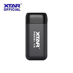 XTAR PB2SL V2 18650/21700 배터리 충전기 및 보조베터리 고속 스마트 관리 이중 기능 안전한 휴대용 솔루