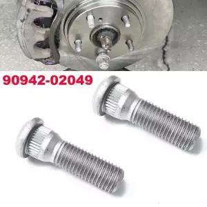자동차 휠 러그 스터드 너트 M12x1.5 스틸 볼트 호환 도요타 호환 호환 캠리 호환 코롤라 프리우스 RAV4 90