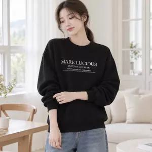 마레 맨투맨 국내생산 특양면 기모 남여공용 M~2XL 빅사이즈 여성 여자 남성 남자 단체 루즈핏 데일리 겨울 학생 프린팅 긴팔 후드티