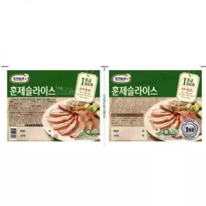 오리늘보 훈제 슬라이스 500g x 2 hgb