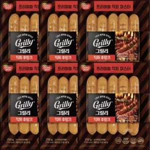 동원에프엔비 그릴리직화후랑크 250g x 6 hgb
