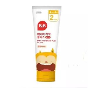 치약 베이비 2단계플러스 겔형 딸기향(60g)