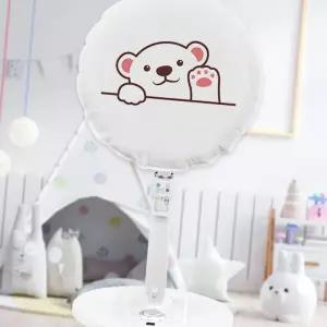 (다올)선풍기커버 1+1 안녕북극곰 벽걸이 스텐드 패브릭 덮개