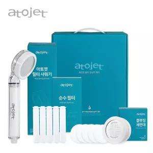 [1년구성/본품세트] 아토젯 샤워기 필터 세트 집들이선물, 부모님선물