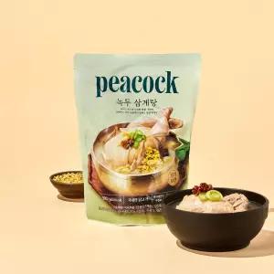 피코크 브랜드관 녹두삼계탕 900g