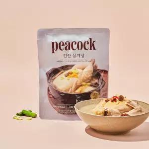 피코크 브랜드관 진한삼계탕 880g