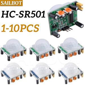 HC-SR501 PIR 적외선 센서 Arduino Raspberry Pi 용 초전기 모션 감지기 모듈 조정