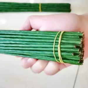 꽃철사 1MM 2345MM 4060CM 그린 와이어 실크 꽃 수제 지점 공예 화환 인공