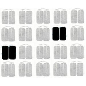 Acuzone 프리미엄 TENS 유닛 40 PCS 전극 2x4 직사각형 마사지 EMS용