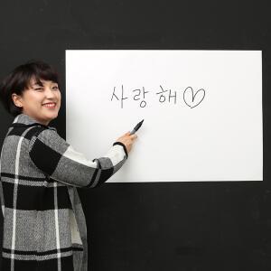 잘지워지는 무광 화이트보드 시트지 규격 90cm x 60cm