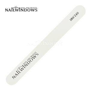 네일윈도우 화이트 우드파일(180/240)/손톱케어/네일