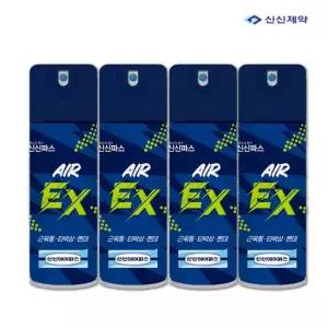신신제약 [무료배송] 에어파스EX 신신 에어파스이엑스 200ml x4