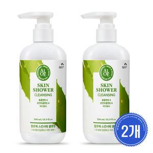 꽃을든남자 스킨샤워 알로에 클렌징 500ml 2개