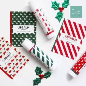 마타바 크리스마스에디션 호호바듬뿍 영양 립밤만들기 diy 키트 (10개)kit-딸기향+체험활동지 12월 과학