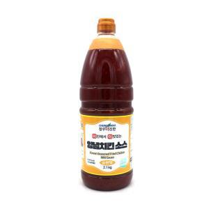 청우 더진한 양념치킨 순한맛소스 2.1kg/