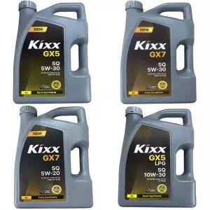 KIXX GX5 GX7 LPG 5W30 5W20 10W30 4L