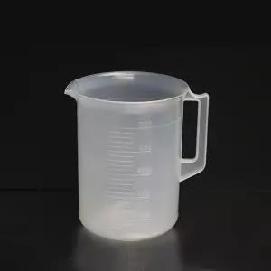 한국제조 플라스틱 핸들비이커 5L 1개입 계량컵 눈금컵 비커