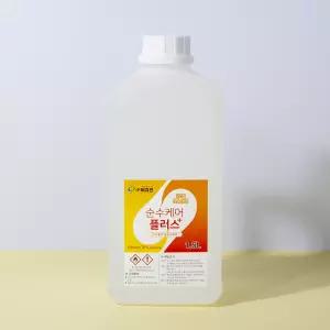 비츄인 순수케어플러스 기구 살균소독제 1.5L 알콜70% 가정용 업소용 리필용 B006