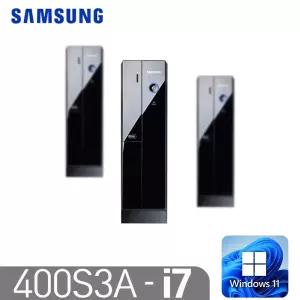 [삼성전자]리퍼 중고컴퓨터 DB400S3A 인텔i7 윈도우11 i7-4770 8G SSD128G+500G DVItoHDMI케이블제공