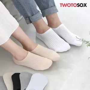 [남여] 도톰골지 덧신 6켤레