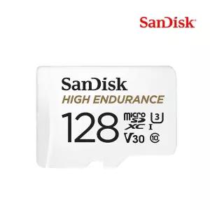 샌디스크 CCTV 블랙박스 전용 MicroSDHC/XC 128GB Class10 4K 100MB 마이크로SD 128기가