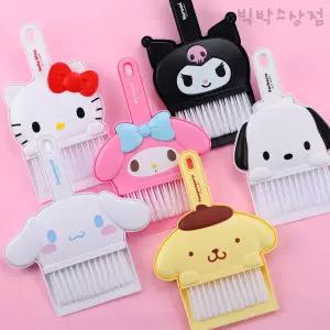 산리오 청소도구세트 1p 마이멜로디 쿠로미 시나모롤 어린이빗자루세트 미니빗자루 쓰레받기 청소습관 책상