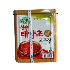 신송 태양초 고추장골드 14kg가마랑
