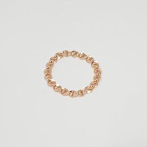 14k 사다리체인 반지 1돈 OPPR0173