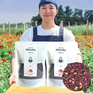 히비스커스 원물차 100g x 2개 리필팩 무첨가 자연원물100%