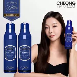 청담스타일 포레스트 블랙체인지 울트라 염색샴푸 200ml 흑갈색 2개