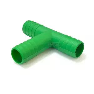 PVC 호스연결티 녹색 T모양 에어컨 3구 T자 녹색 만능 3ways 연결구 3구 호수