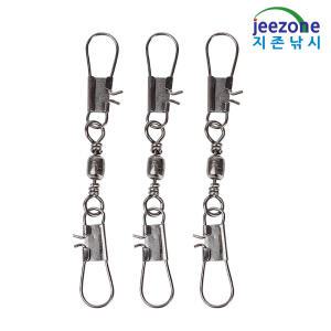 지존낚시 인터락 양핀도래 20개입 더블 핀도래 스냅 도래 자작 직결 채비 쭈꾸미 갑오징어 삼각