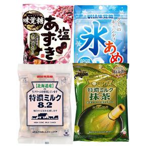 토쿠노캔디 4종 (밀크, 마차, 아주끼, 소다)세트
