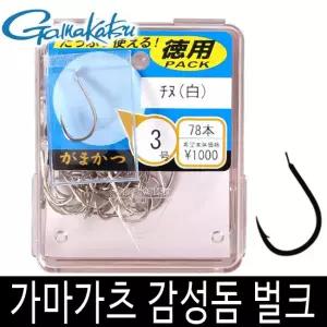 가마가츠 치누 실버 더박스 감성돔 바늘 훅 덕용 벌크