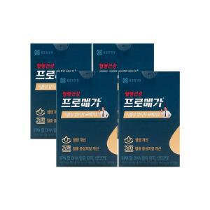 종근당건강 혈행건강 프로메가 식물성 알티지오메가3 744mg x 30캡슐 x 4박스