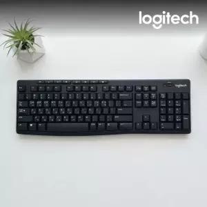 국내정품 로지텍코리아 K270 무선 키보드 블랙 2.4GHz 나노수신기포함/KH
