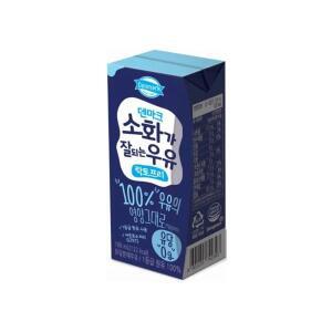 덴마크 소화가잘되는우유 락토프리 팩우유 190ml x 10개