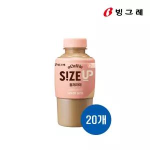 빙그레 아카페라 사이즈업 돌체라떼 350ml 20개