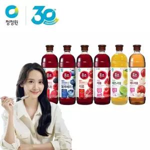 [청정원][본사직영]홍초 1.5L 6종(석류/복분자/블루베리/저당석류/저당레몬/저당레드애플) 2개 골라담기