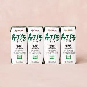 파스퇴르 유기농 멸균우유 500ml (125mlx4)