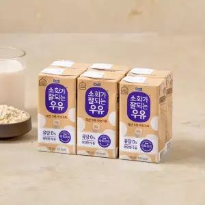 [매일유업]소화가 잘되는우유 미숫가루 멸균 (190ml*6입)