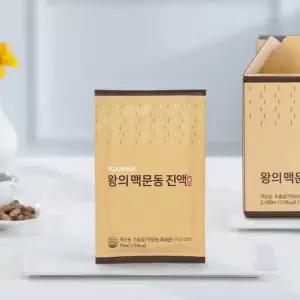 [블루미너스]볶은 볶음 국내산 맥문동 왕의 맥문동 진액 골드 70ml x 120포