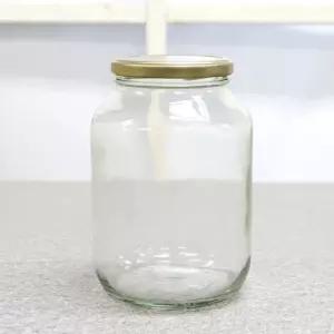 (2000ml) 쨈병/꿀보관병/과일청/유리병/보관병/투명/냉장고/주스/곡물/저장/용기/양념/소스/드레싱/캔디