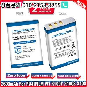 2600mAh NP-95 리튬 이온 배터리 후지필름 F30 3D W1 X100T