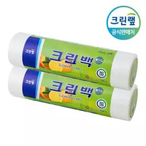 [총1000매]비닐롤백 위생팩 크린롤백 특대형 35X45 500매 2개