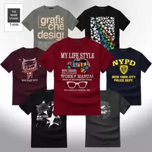 더네임스튜디오 유니크한 반팔티 M~2XL 빅사이즈 티셔츠 24종