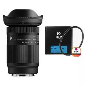(컴온탑) 시그마 C 20-200mm F3.5-6.3 DG (소니FE) (정품보유) + 포토리뷰 슈나이더 BASIC 필터
