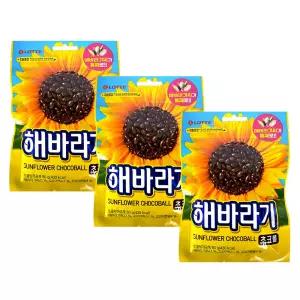 해바라기 초코볼 80g x 3개